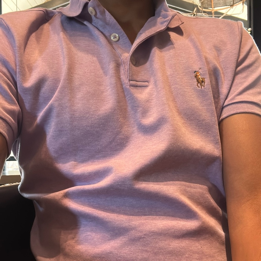 Ralph Lauren Purple Polo Shirt